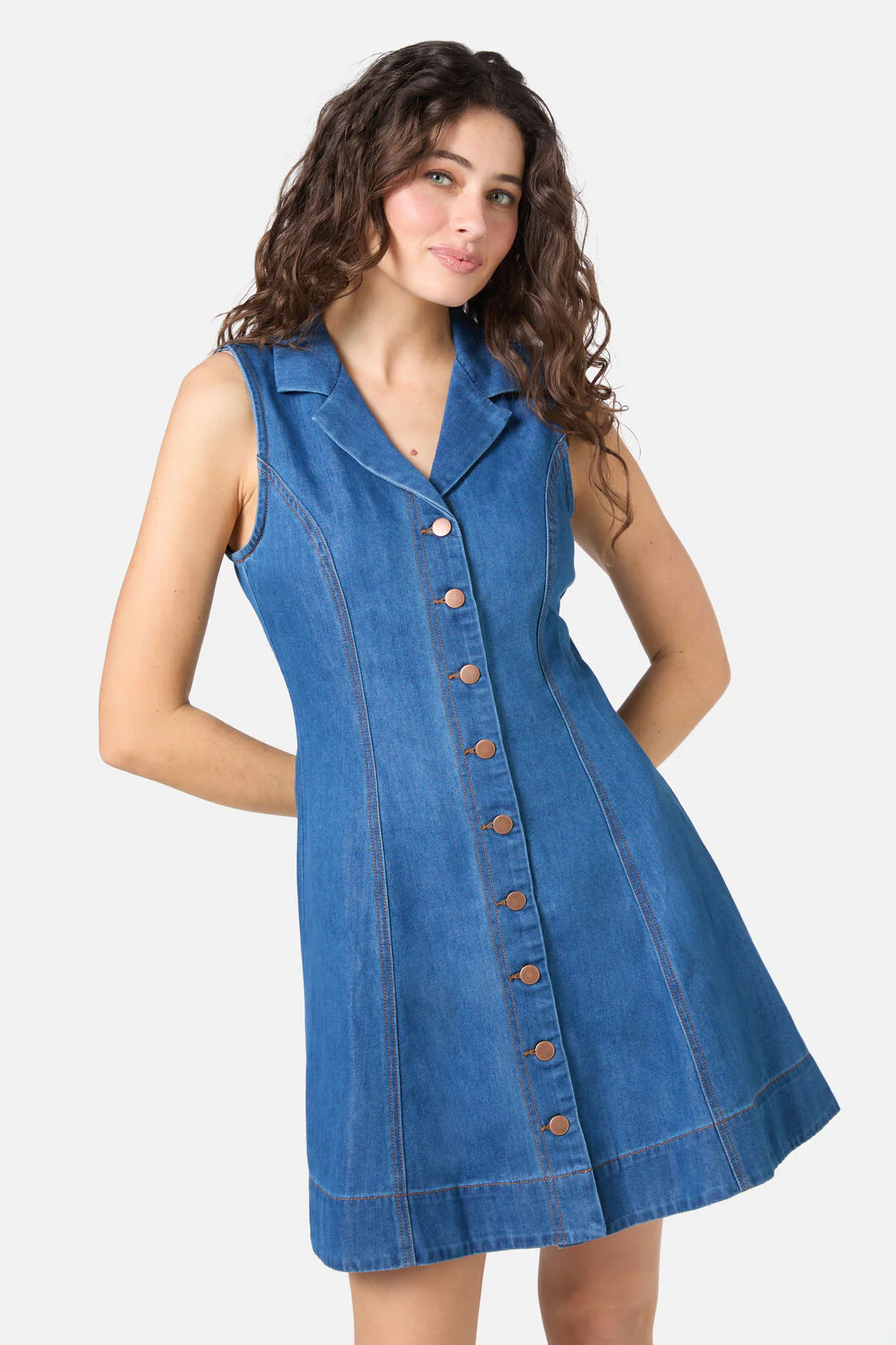 Carrie Denim Pinny - Image 2