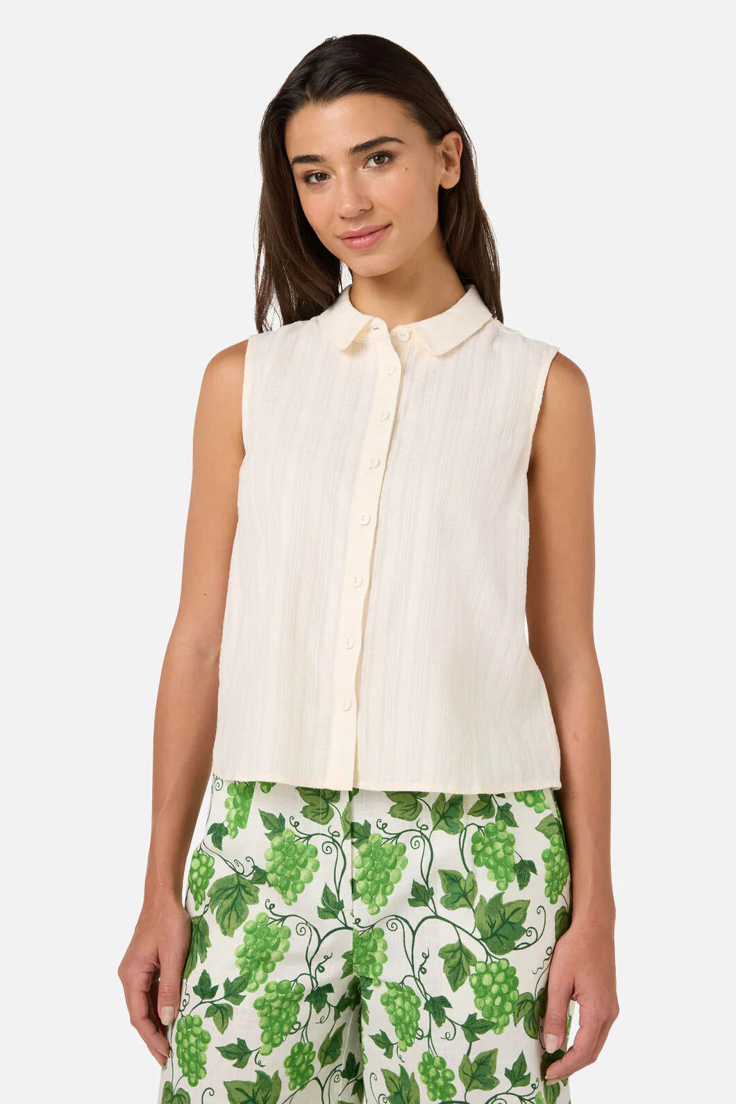 Carter Sleeveless Blouse - Image 2