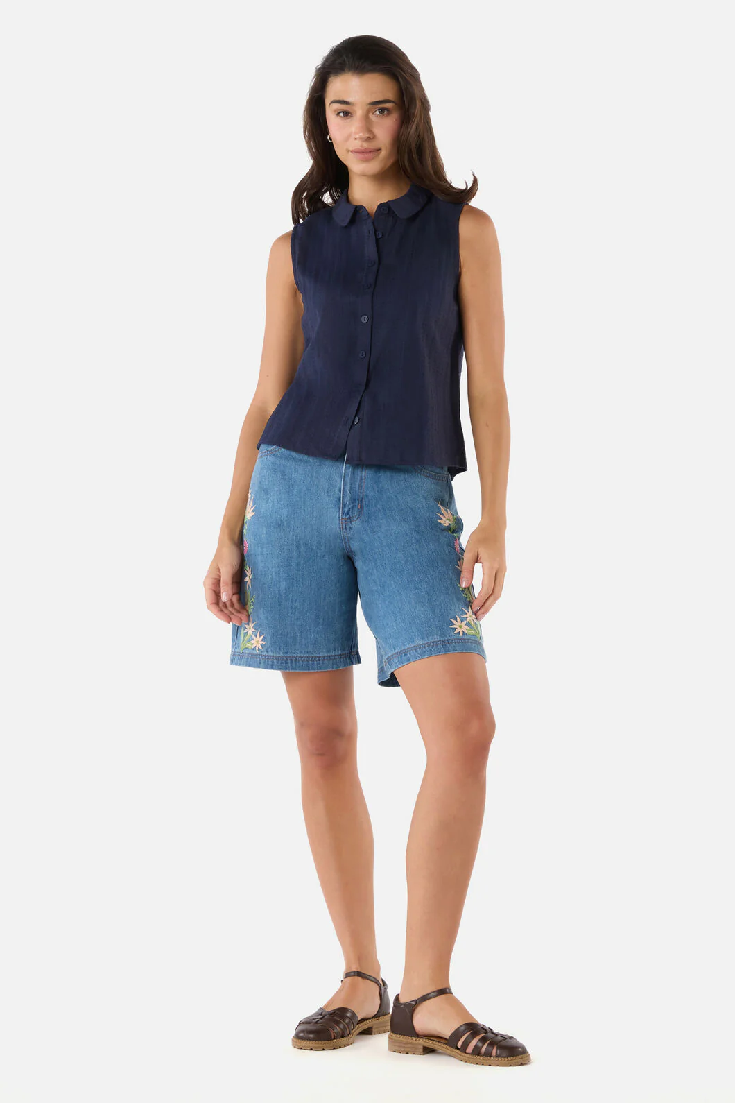 Carter Sleeveless Blouse - Image 9