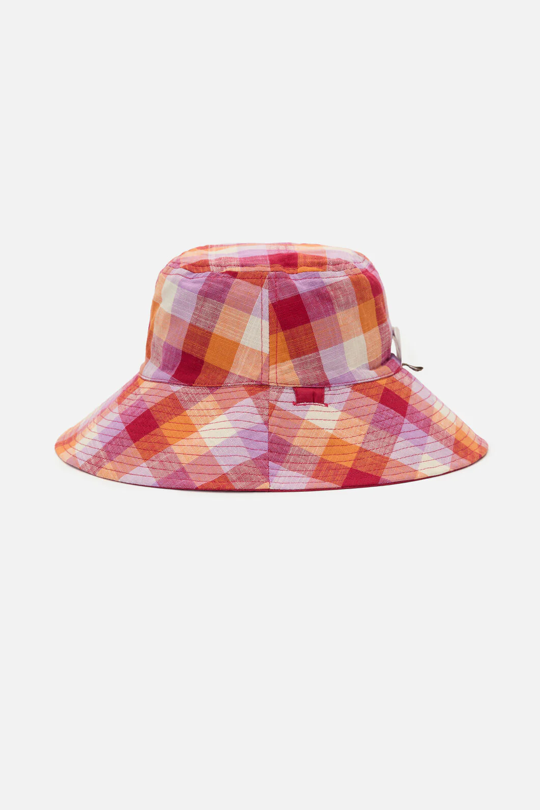 Cassie Check Reversible Hat - Image 6