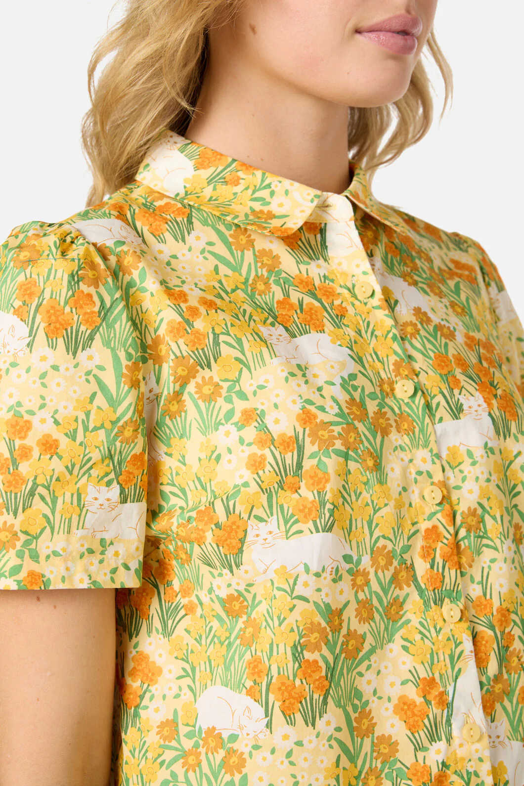 Cat & Flora Blouse - Image 7