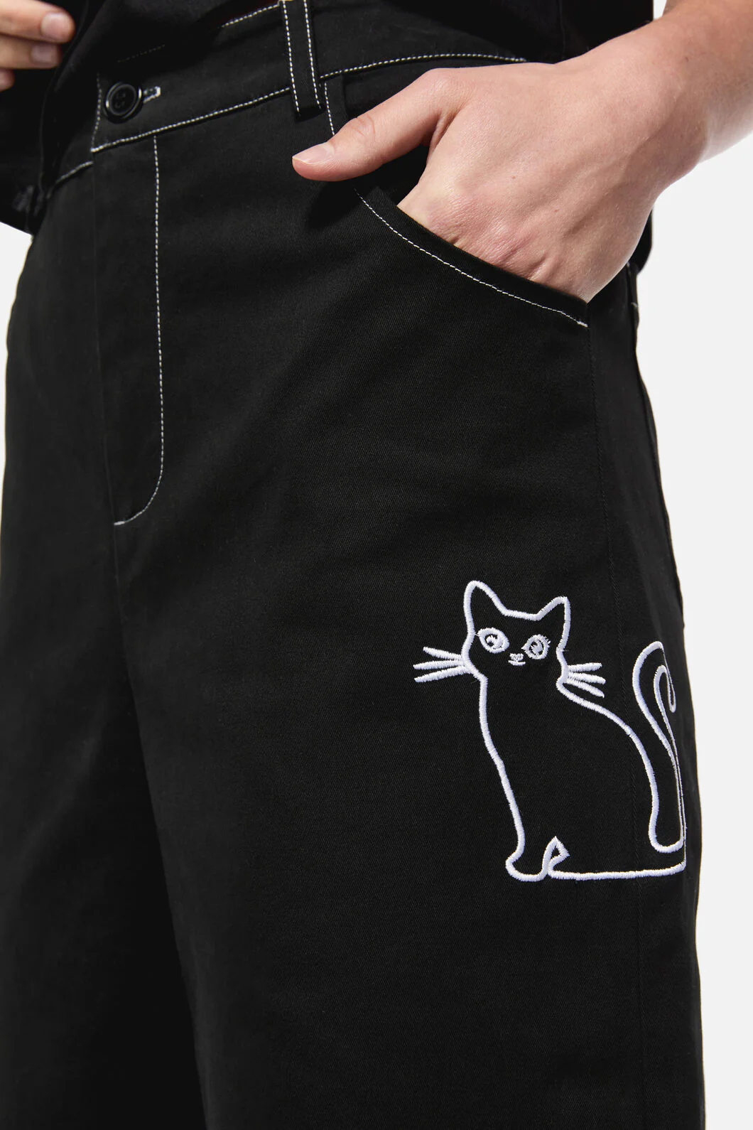 Catkins Emb Pants - Image 5