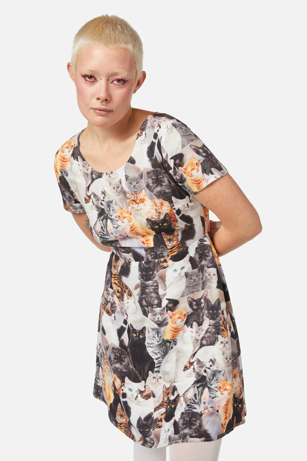 Catnip Skater Dress - Image 6