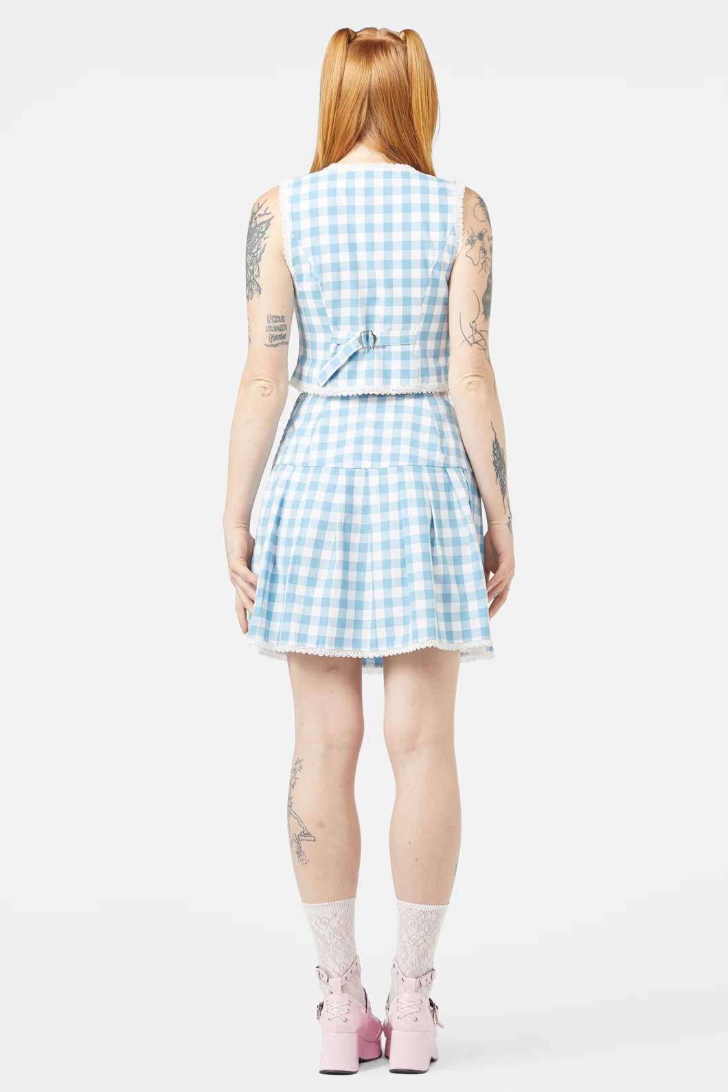 Catrina Gingham Skirt - Image 4