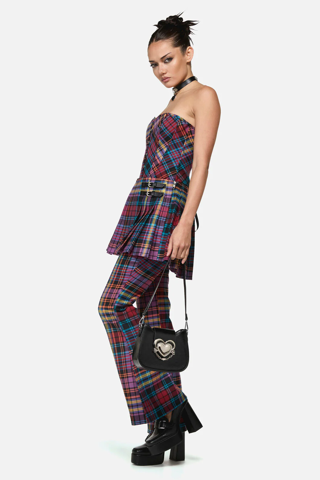 Centre Heart Structured Bag - Image 3