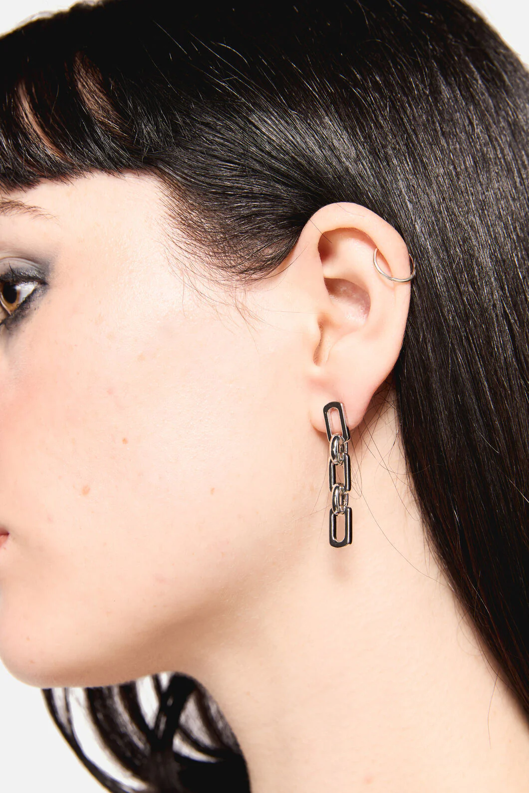Chain Drop Earrings - Image 2