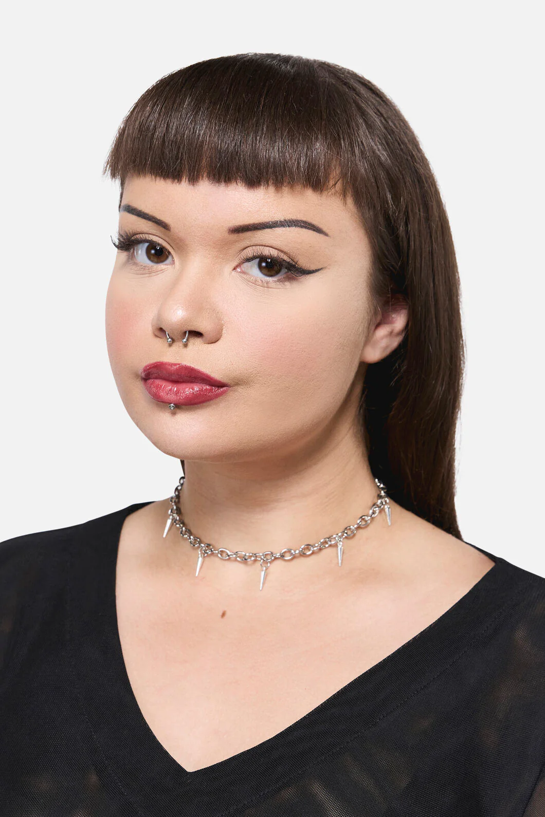 Chain Spike Necklace