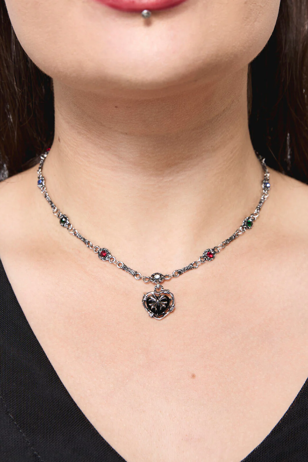 Charming Chained Necklace - Image 2