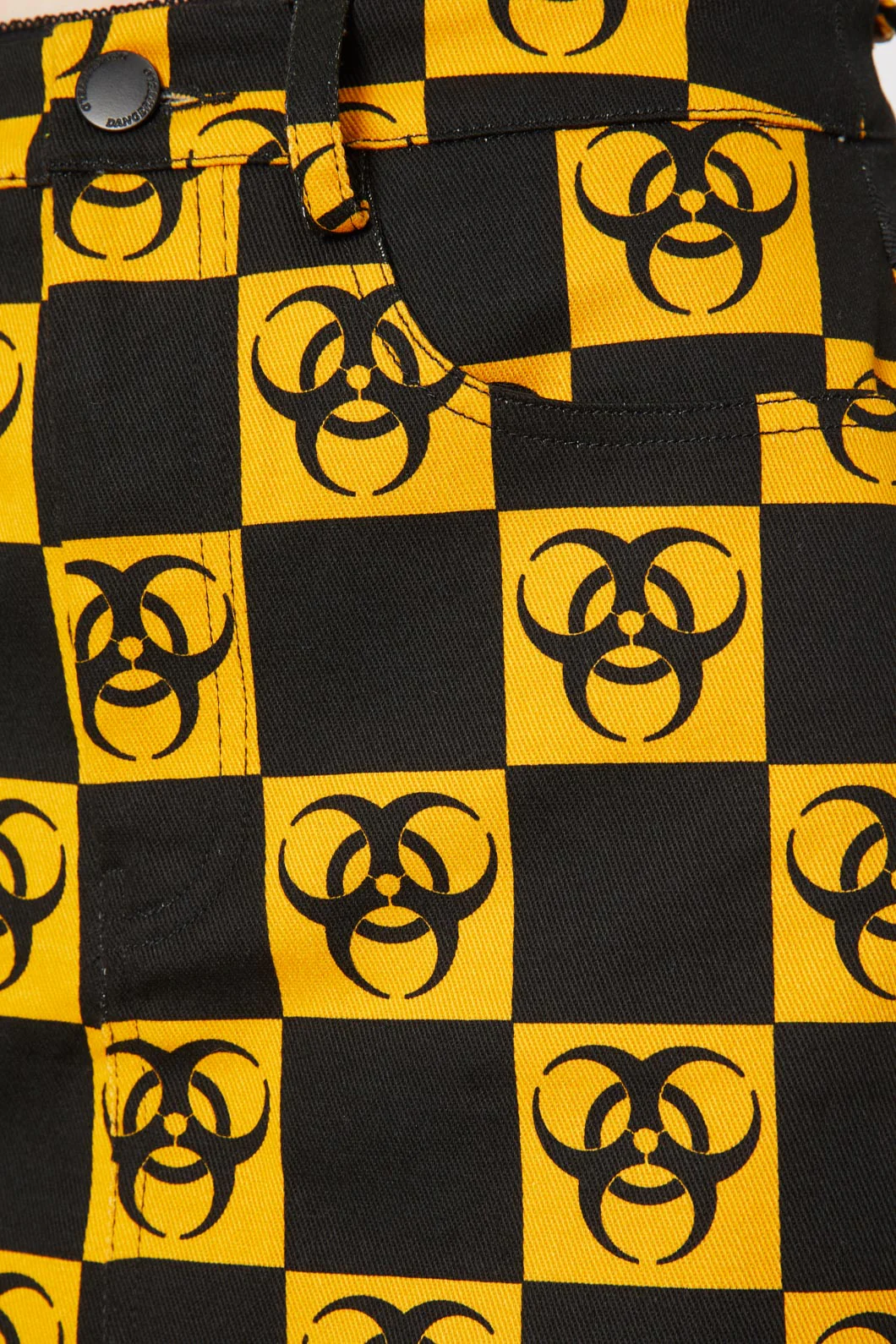 Check Biohazard Mini Skirt - Image 5