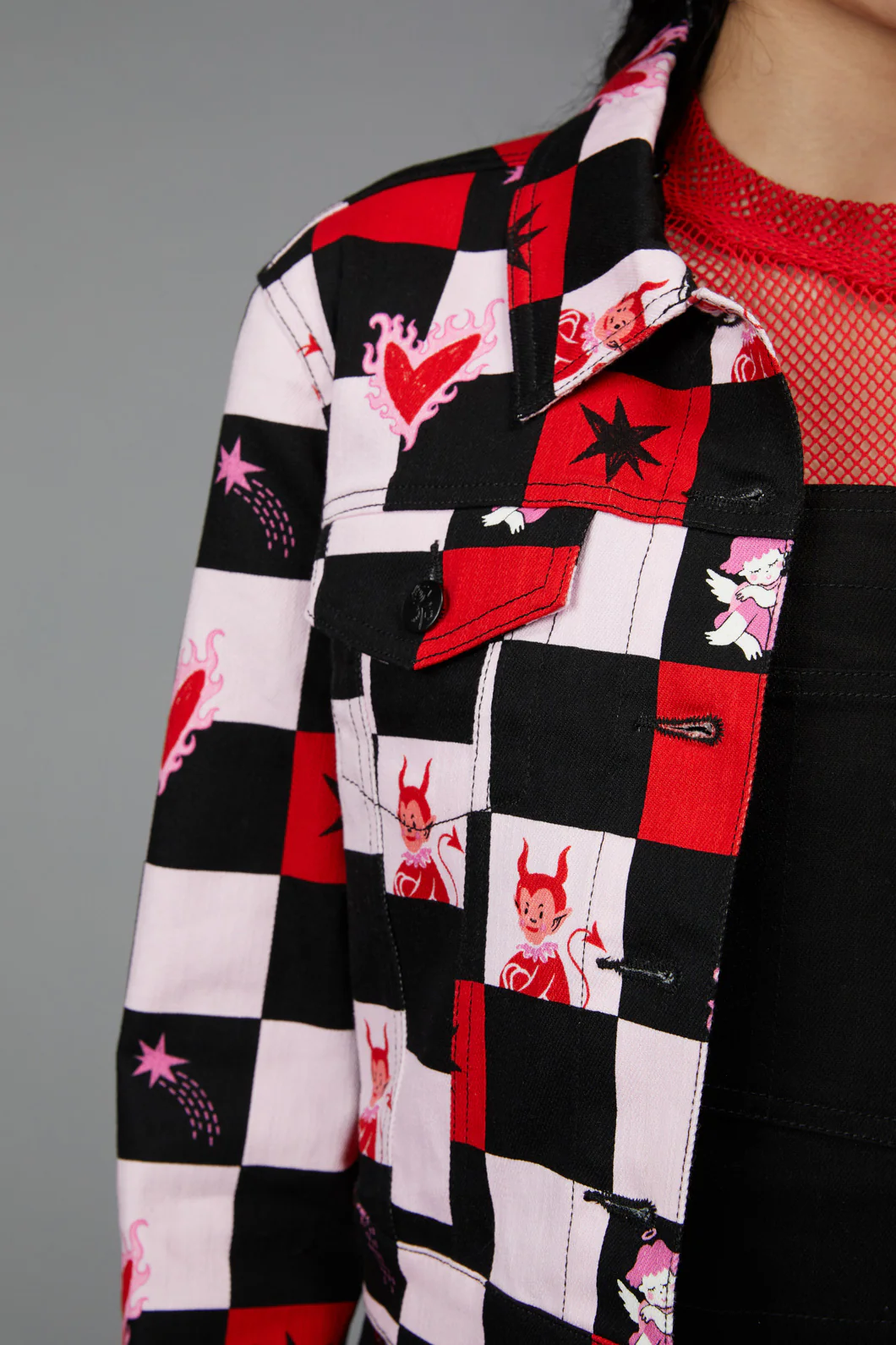 Check It Out Goth Jacket - Image 7