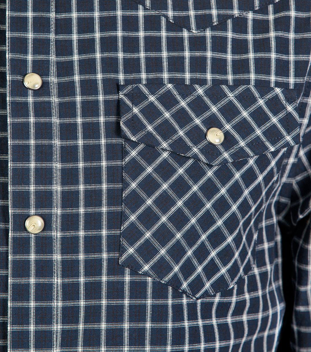 Check Western Shirt - Image 4