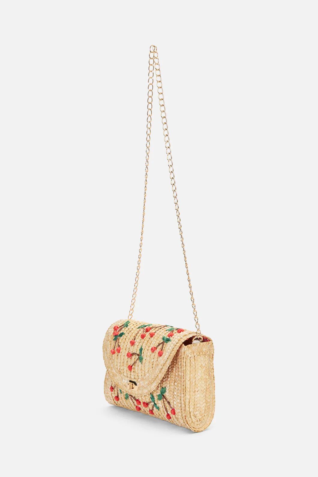 Cherry Straw Bag - Image 4
