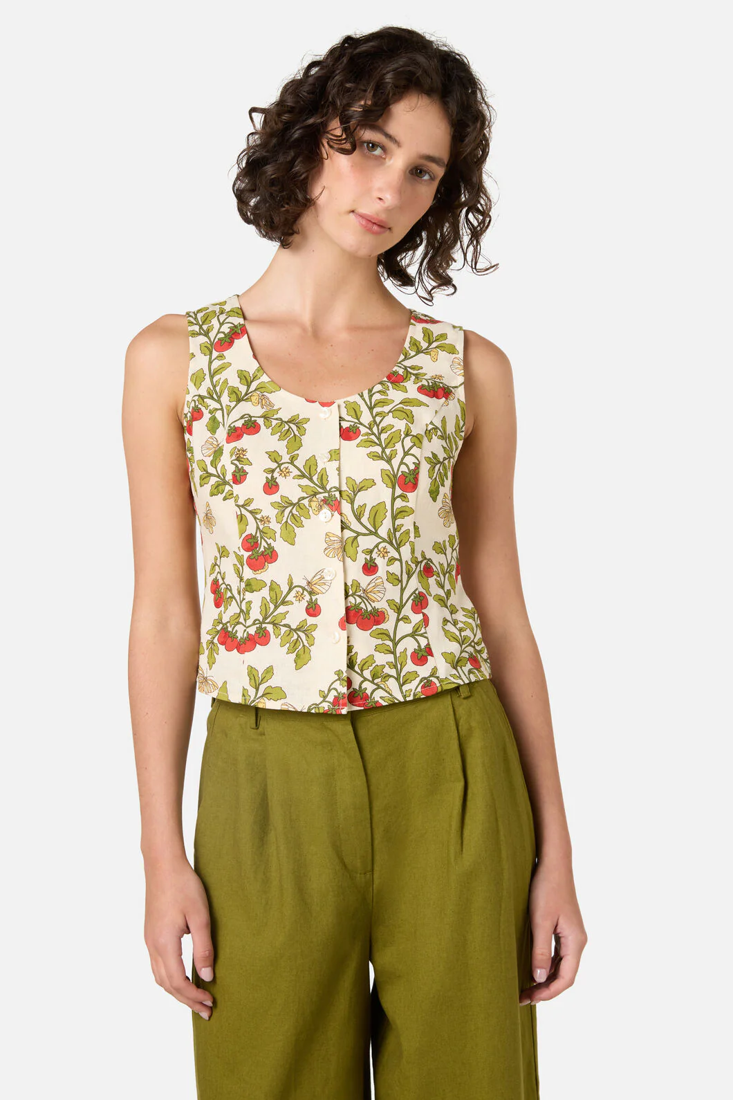 Cherry Tomatoes Corset Top - Image 2