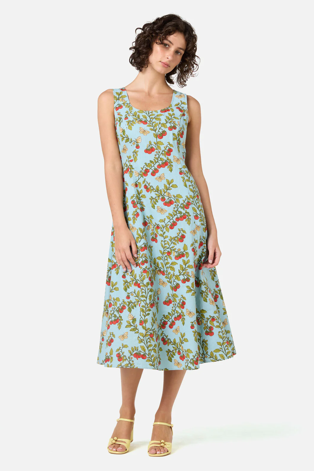Cherry Tomatoes Midi Dress - Image 3