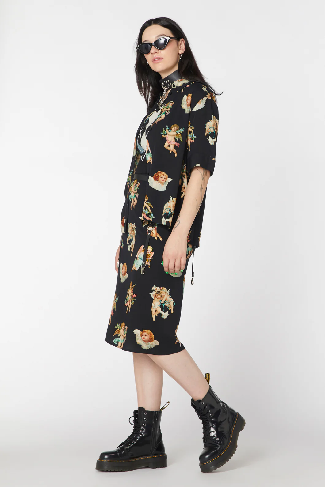 Cherub Viscose Boxy Shirt - Image 14