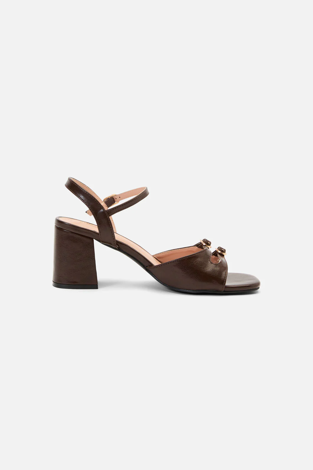 Chocolate Buckle Heel - Image 5