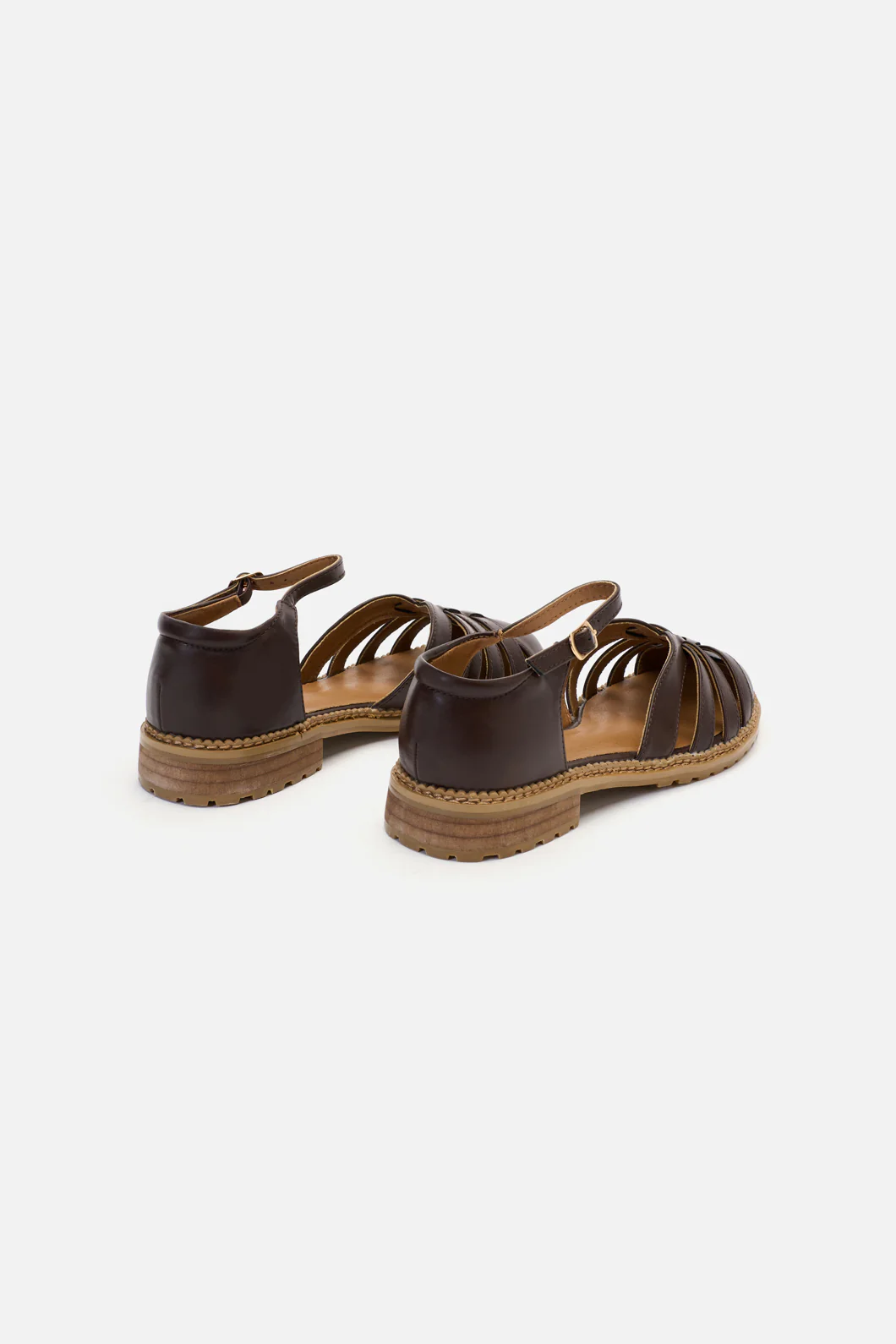 Chocolate Elizabeth Sandal - Image 4
