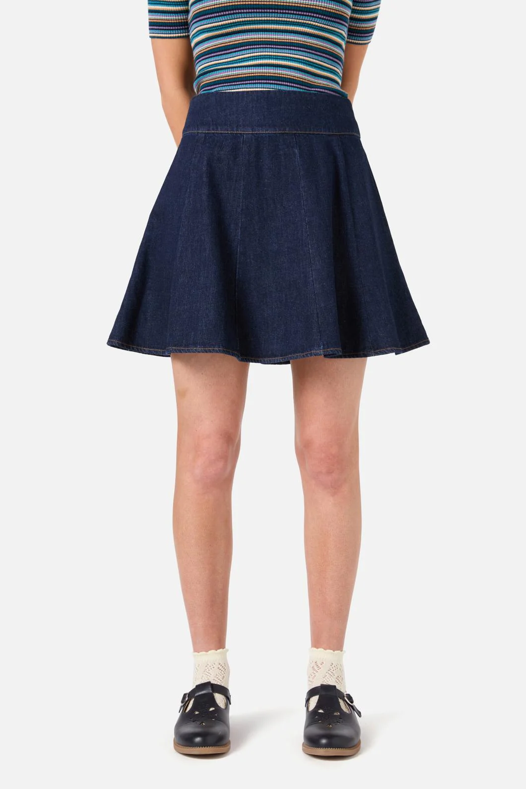 Clara Denim Mini Skirt - Image 13