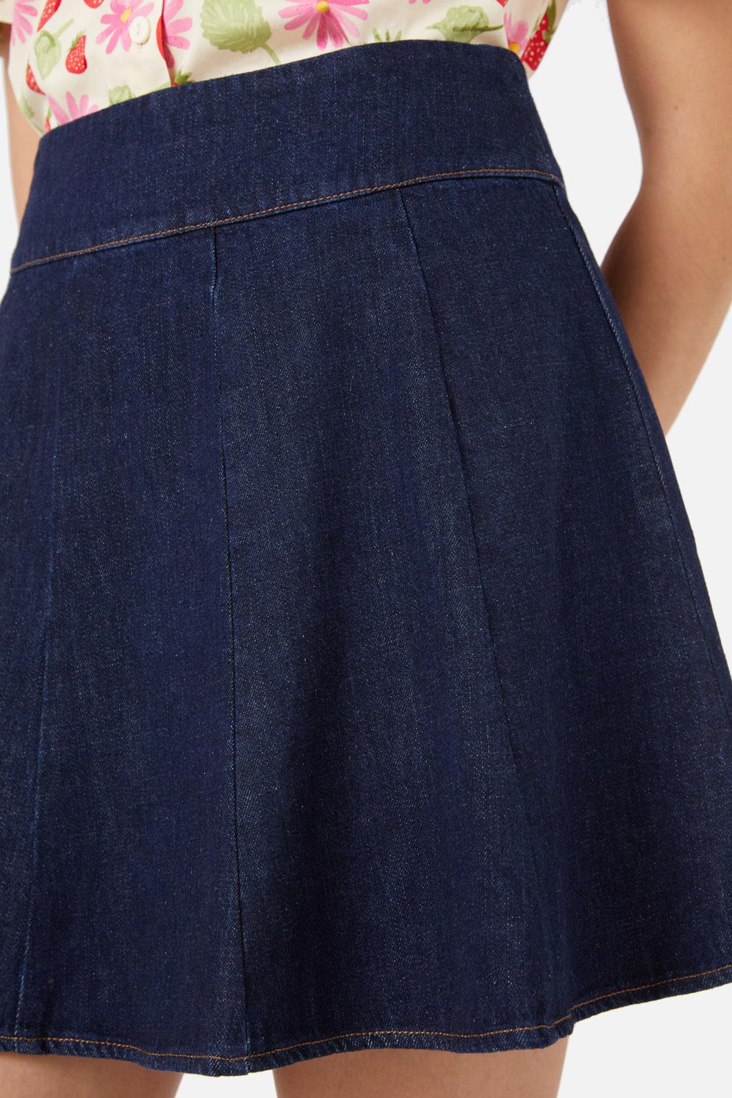 Clara Denim Mini Skirt - Image 21