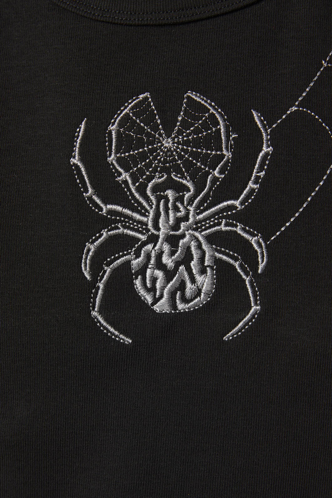 Cobweb Embroidered Tank - Image 5