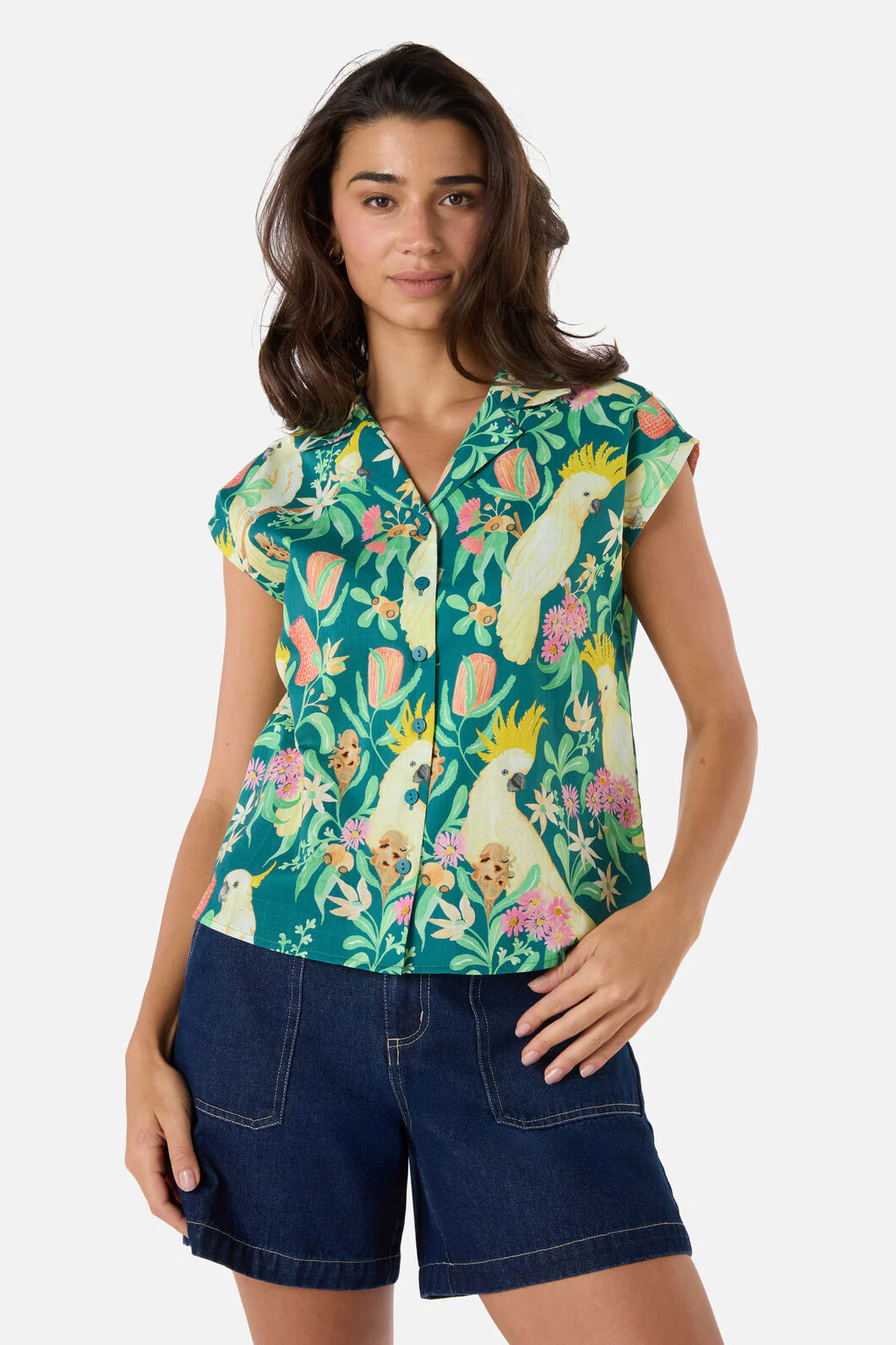 Cockatoo & Flora Blouse - Image 2