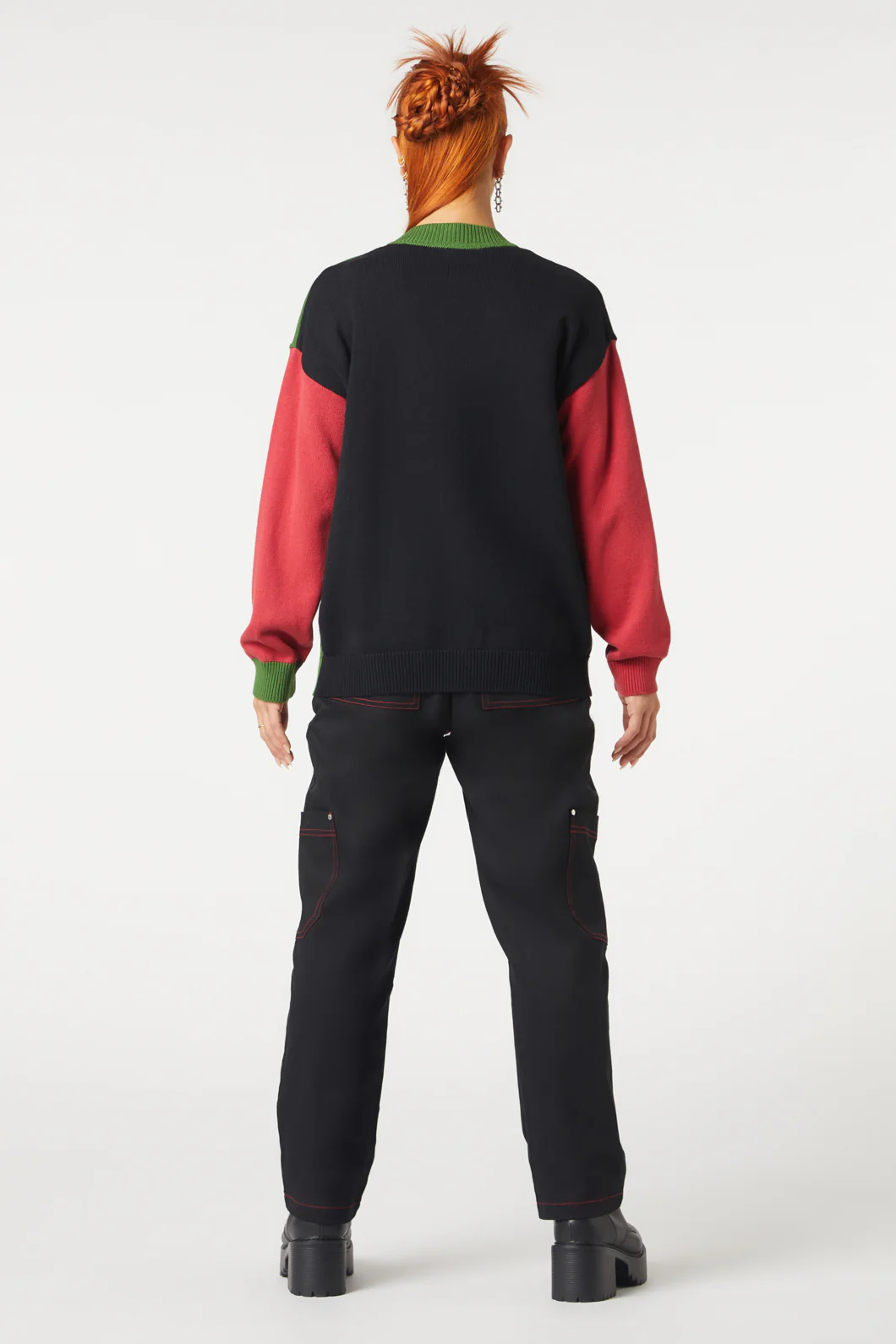 Colourblock Cardigan - Image 4