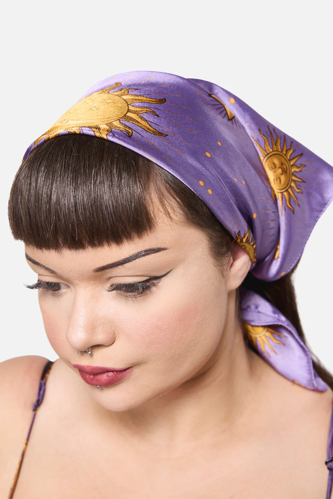Cosmic Light Satin Scarf - Image 3