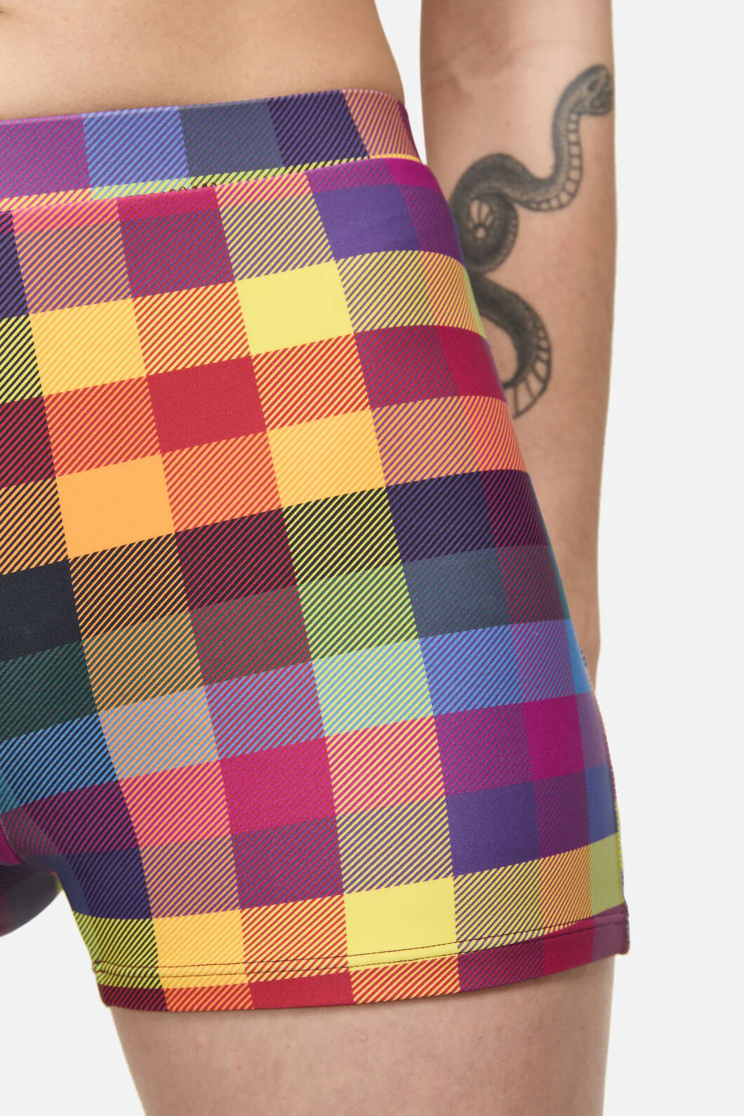 Cosy Check Bikini Bottom - Image 4