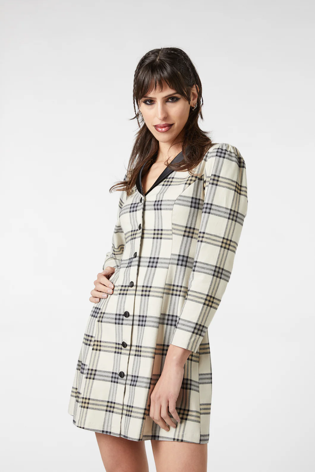 Crescent Tartan L/g Sleeve Drs