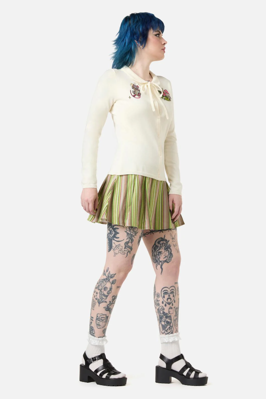 Critters Emb Fitted Cardigan - Image 3