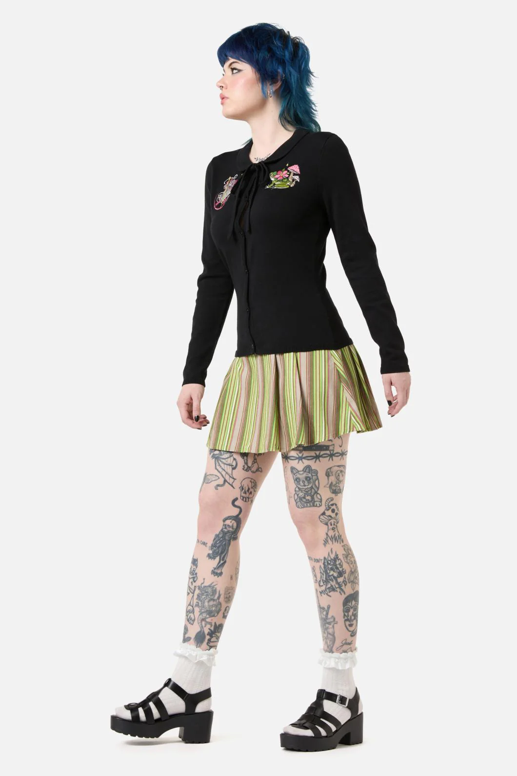 Critters Emb Fitted Cardigan - Image 7
