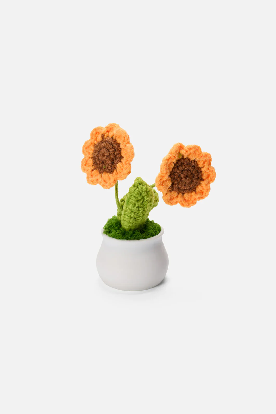 Crochet Pot Plant Sunflowers - Image 2