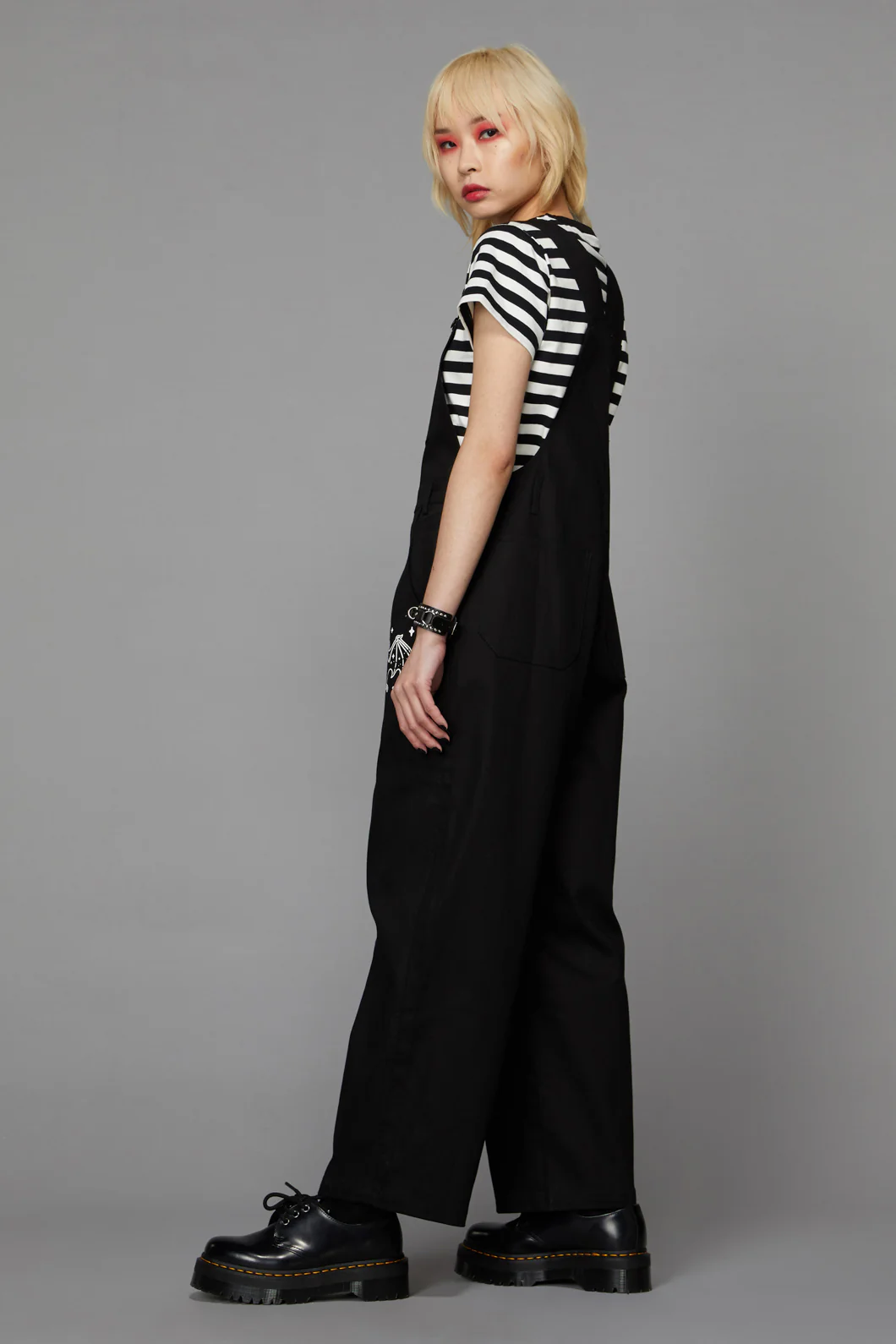Crossbone Goth Overall - Image 2