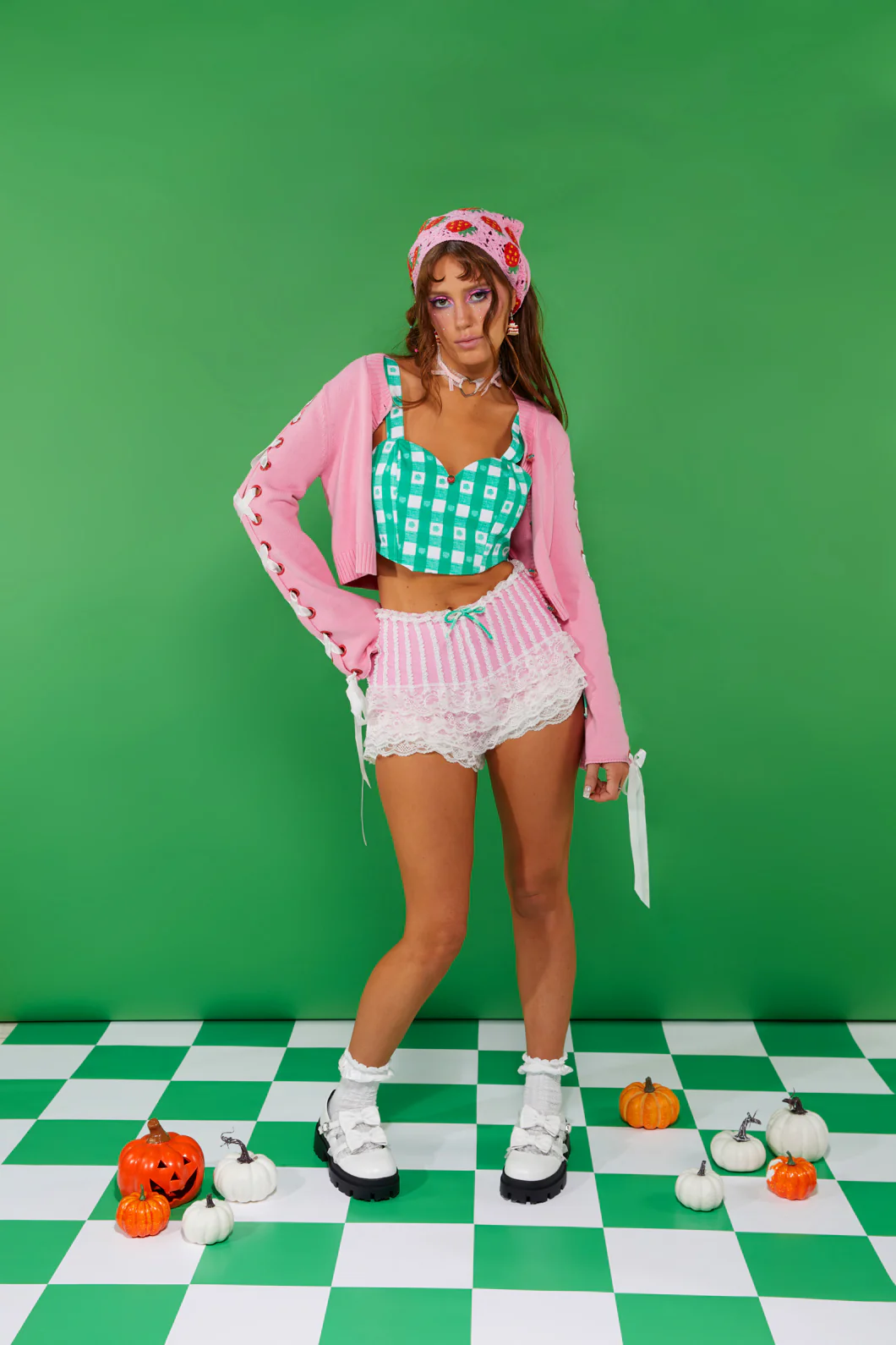 Crush On U Gingham Corset - Image 5