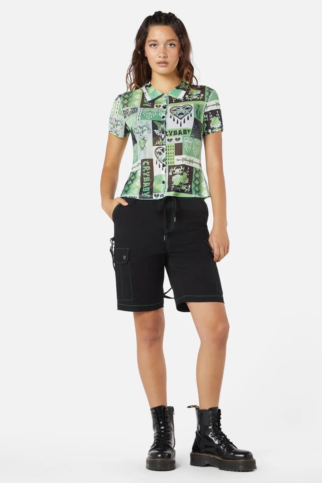 Cry Baby Mesh Blouse - Image 2