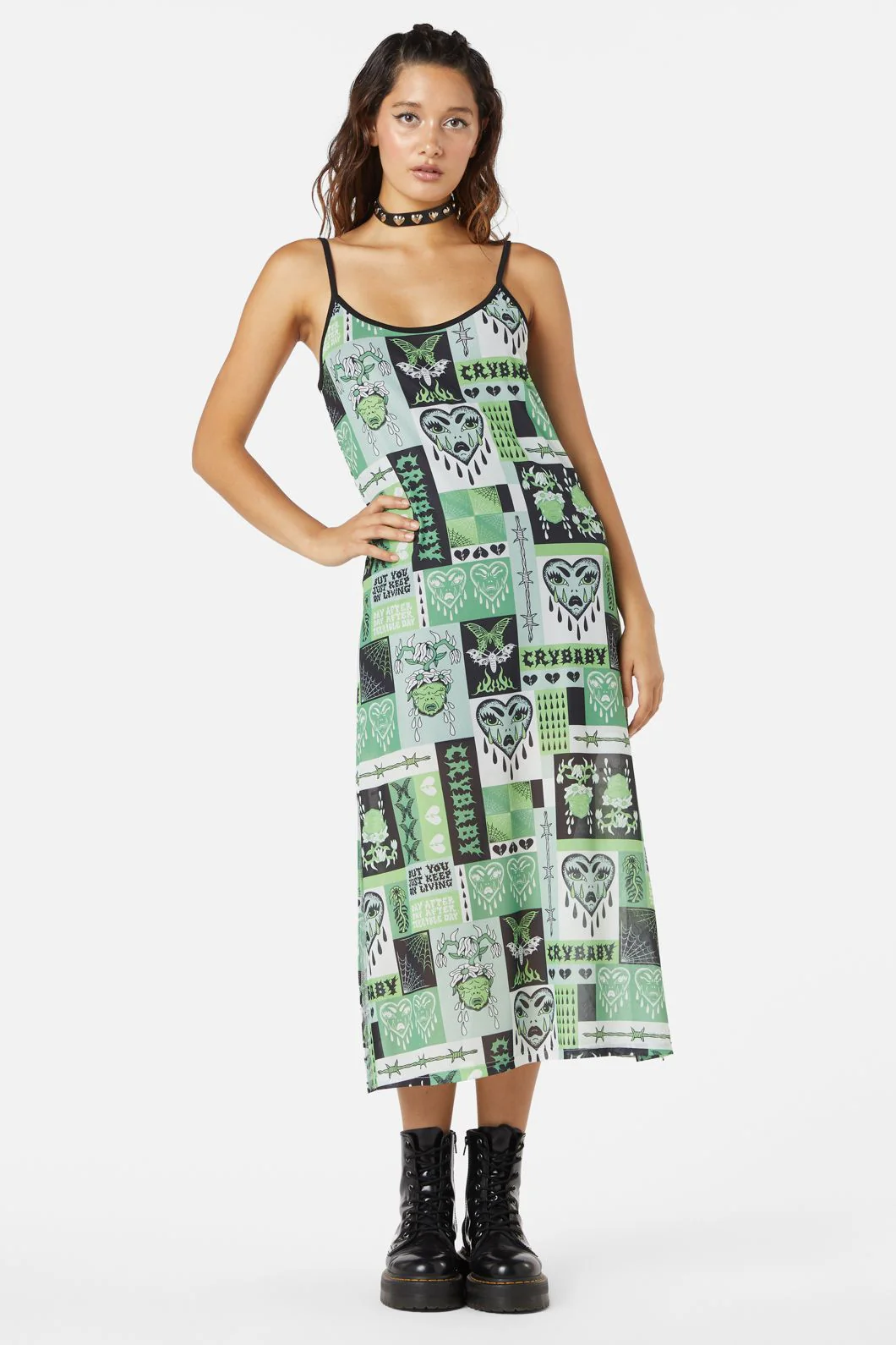 Cry Baby Tile Mesh Dress - Image 2