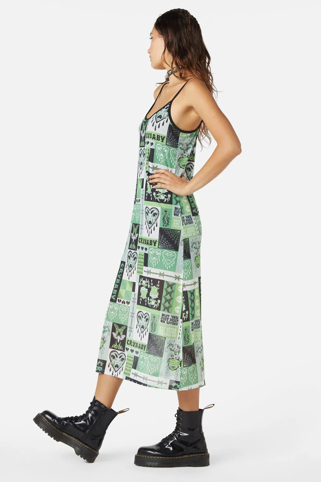 Cry Baby Tile Mesh Dress - Image 3