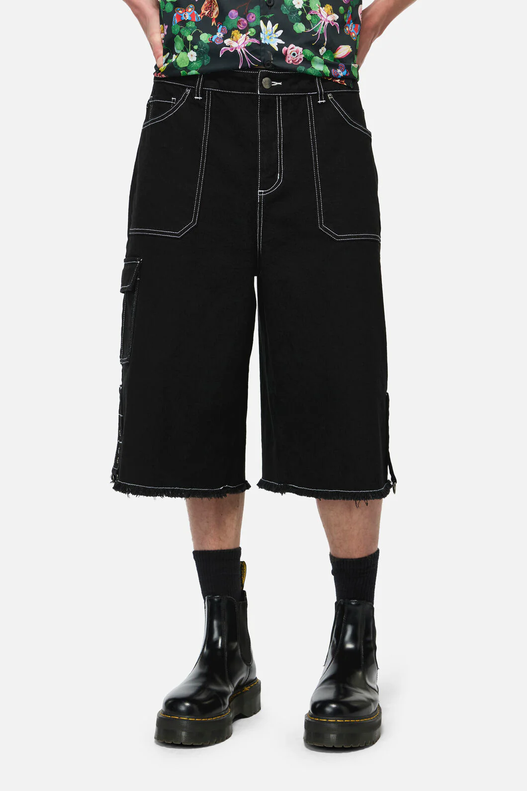 Curse Grunge Jorts - Image 2