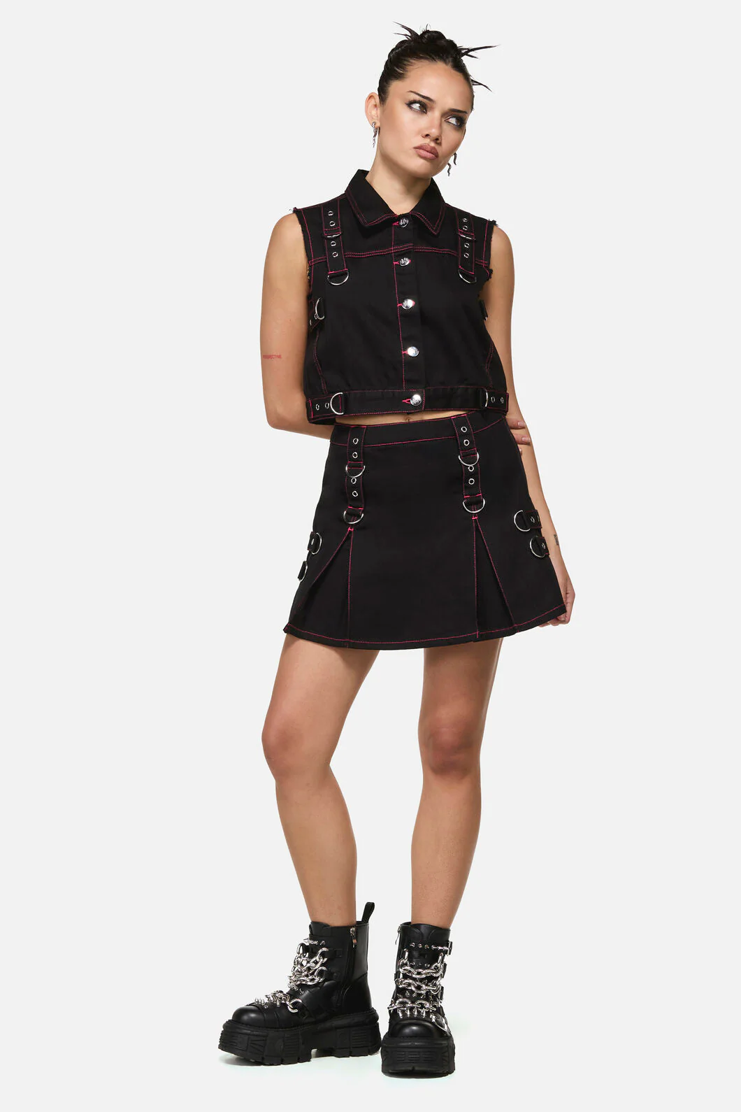 Curse Grunge Skort