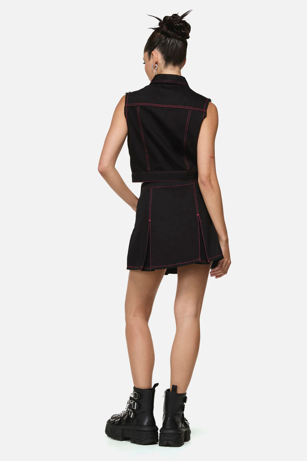 Curse Grunge Skort - Image 4