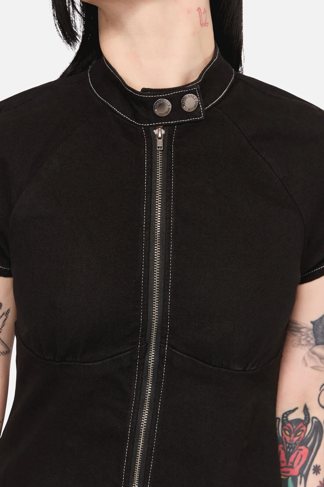 Curse Zip Up Top - Image 5