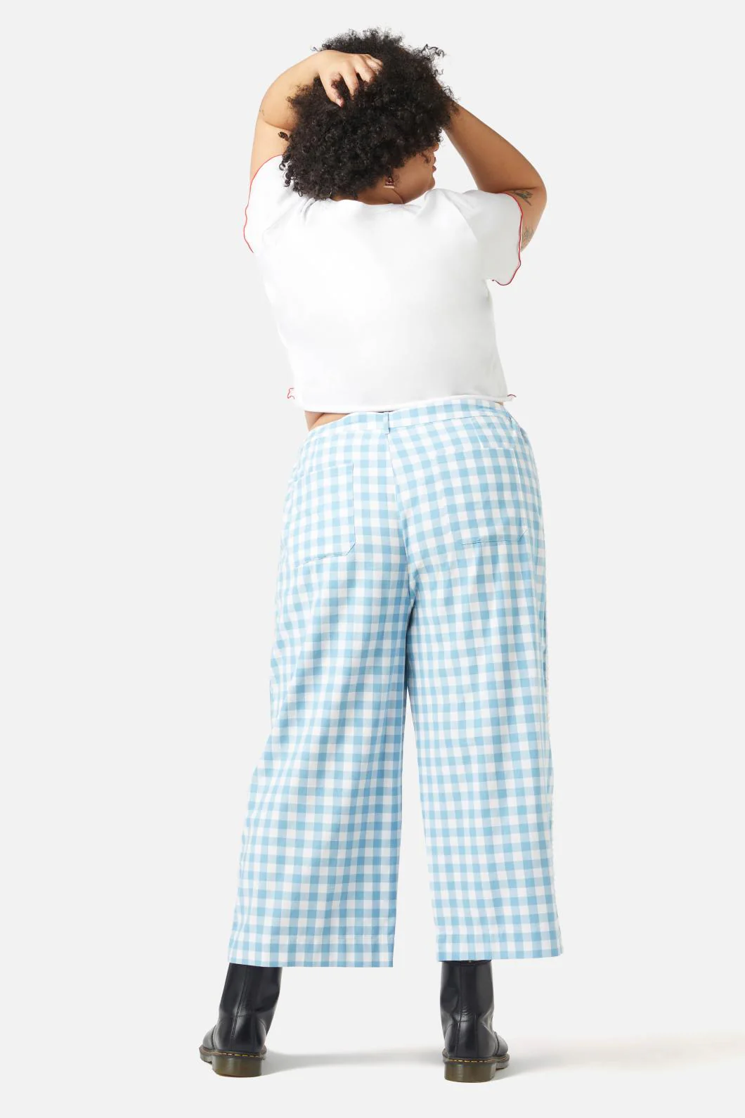 Curve Catrina Gingham Pants - Image 3