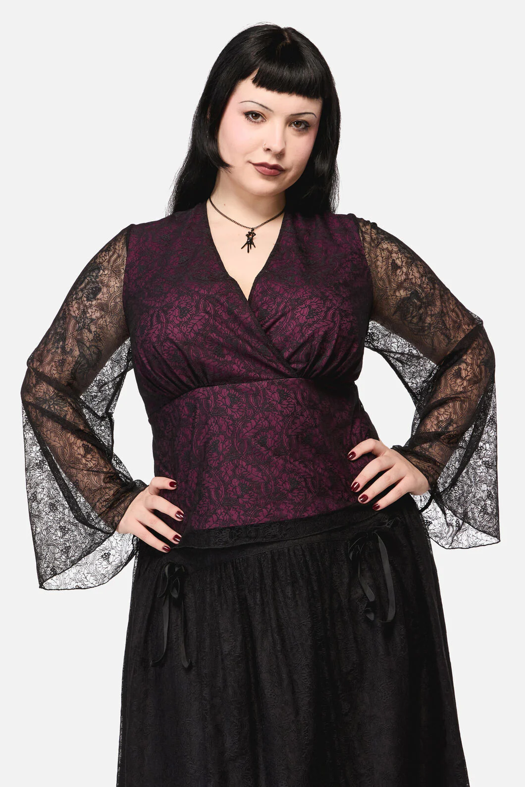 Curve Fiona Lace Top
