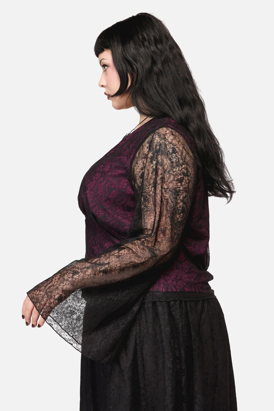 Curve Fiona Lace Top - Image 2