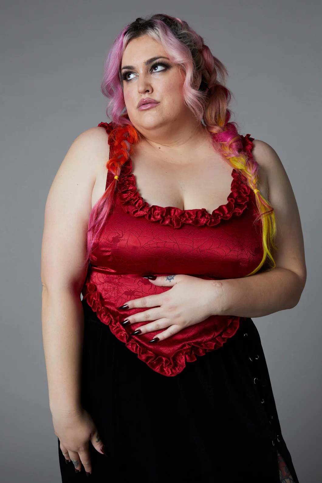 Curve Nadja Gothic Corset Top - Image 6