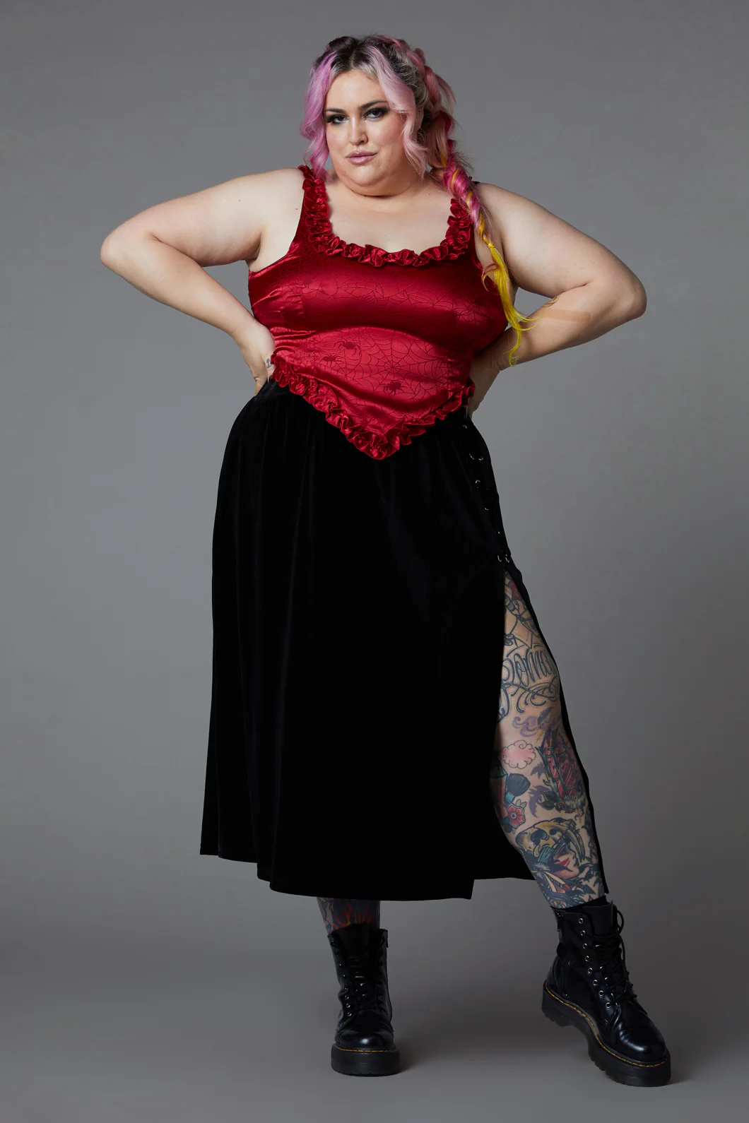Curve Nadja Gothic Corset Top - Image 7