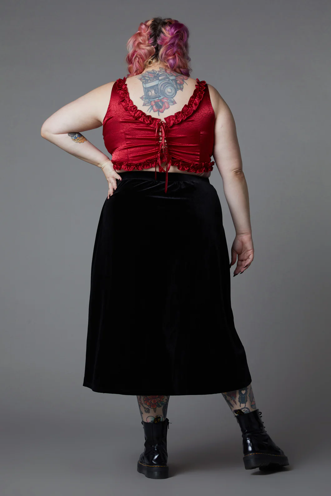 Curve Nadja Gothic Corset Top - Image 9