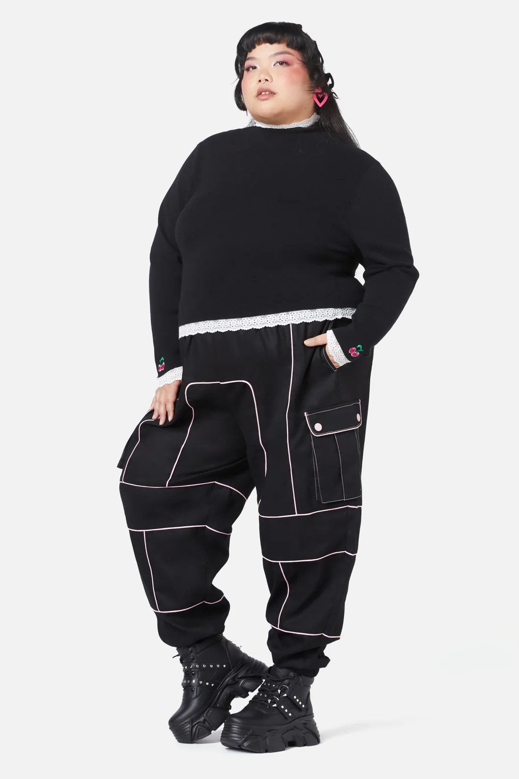 Curve Super Psycho Knit Top - Image 2