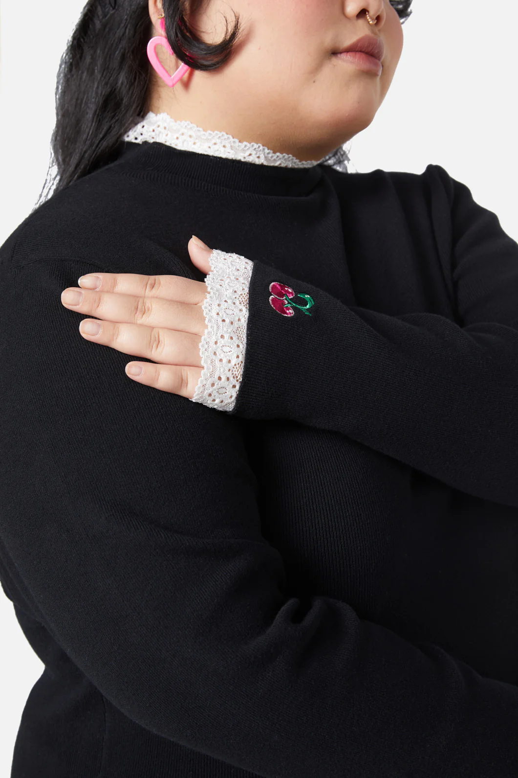 Curve Super Psycho Knit Top - Image 8