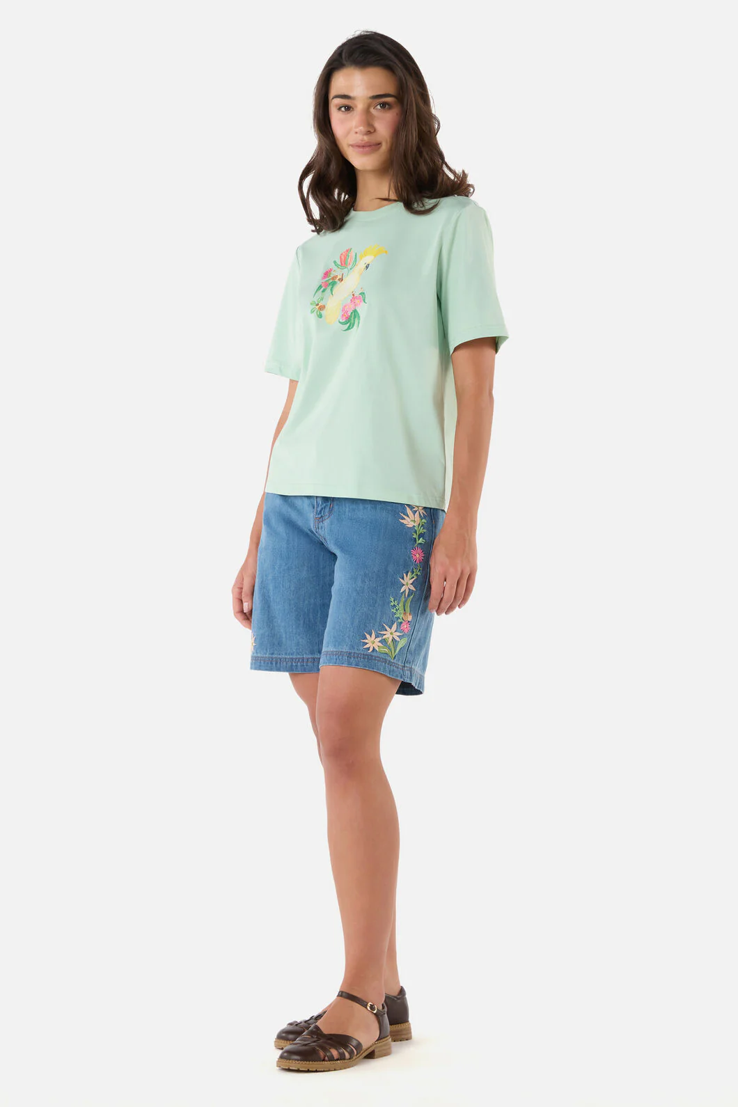 Cute Cockatoo Relaxed Tee - Image 3